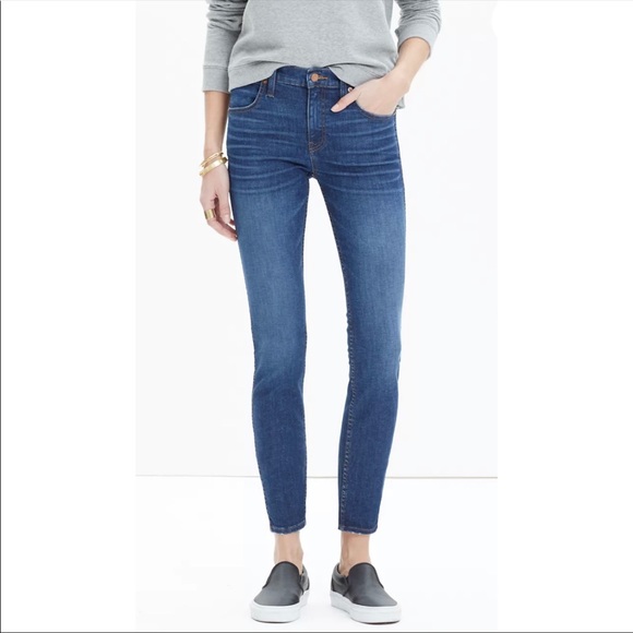 Madewell Denim - MADEWELL 9" High-Rise Skinny Crop Jeans in Bayview